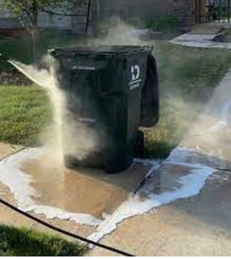 Trash Can Cleaning 